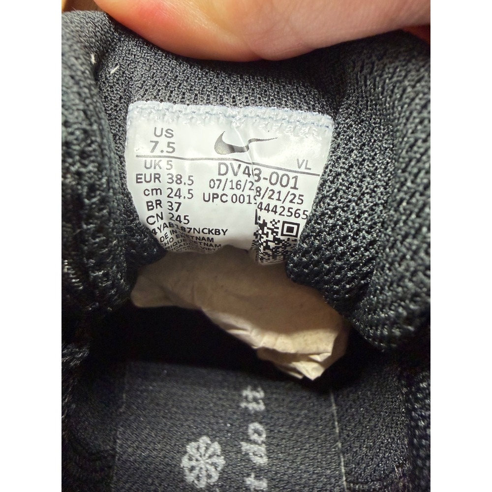 Nike Air Winflo 10 Black Anthracite Running Shoes DV4023-001 Womens 7.5 Men 6 - Picture 9 of 11